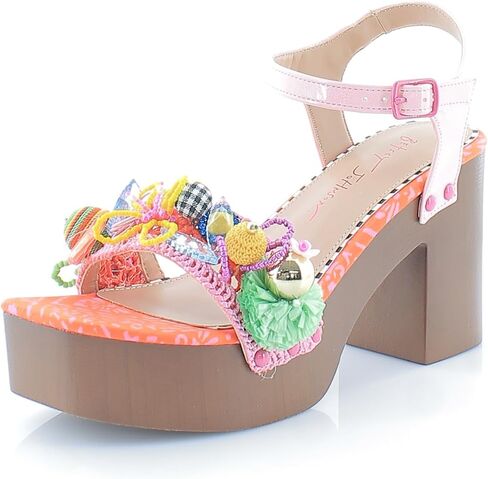 Betsey Johnson Women's Daena Heeled Sandal in Saudi Arabia