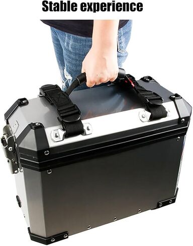 Motorcycle Side Box Handle Flexible ADV Motorbike Luggage Mounting Strap Carry Handle for Pannier Side Box Aluminium Top Case in Saudi Arabia
