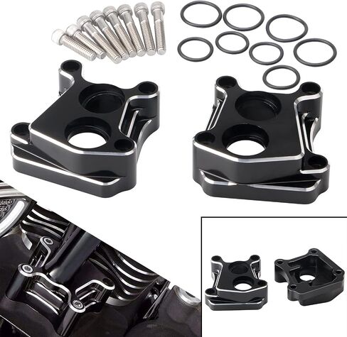 CNC Engine Black Pushrod Tube Tube Kit for Harley Twin Cam Softail Dyna Touring Road King Electra Glide 1999-2017 in Saudi Arabia