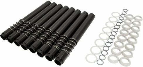 JayCee Leak Proof Pushrod Tubes, Set, Black, Compatible with Dune Buggy in Saudi Arabia