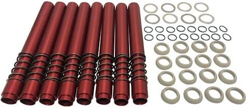 JayCee Leak Proof Pushrod Tubes, Set, Red, Compatible with Dune Buggy in Saudi Arabia