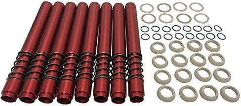 JayCee Leak Proof Pushrod Tubes, Set, Red, Compatible with Dune Buggy in Saudi Arabia