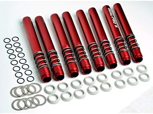 JayCee Leak Proof Pushrod Tubes, Set, Red, Compatible with Dune Buggy in Saudi Arabia