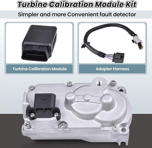 5494878RX 5601240NX 6.7L لـ Cummins Turbocharger Turbo Actuator متوافق مع Dodge 2013-2018 RAM 2500 3500 4500 5500 Diesel Holset HE300VG 68481772A W/Calibrate Kit Turbine Module المعايرة in Saudi Arabia