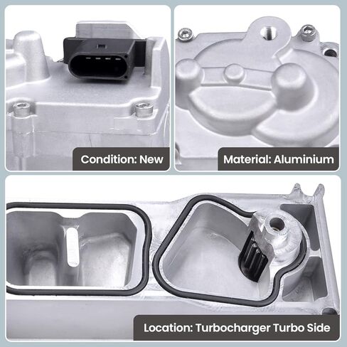 5494878RX 5601240NX 6.7L لـ Cummins Turbocharger Turbo Actuator متوافق مع Dodge 2013-2018 RAM 2500 3500 4500 5500 Diesel Holset HE300VG 68481772A W/Calibrate Kit Turbine Module المعايرة in Saudi Arabia