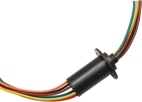1PCS Dia 31mm 4/5/6CH 30A Large Current Wind Power Slipring Image Signal Transmission Rotary Joint Electric Conductive Slip Ring(Dia 31mm 5CH 30A) in Kuwait