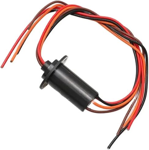 1PCS Dia 31mm 4/5/6CH 30A Large Current Wind Power Slipring Image Signal Transmission Rotary Joint Electric Conductive Slip Ring(Dia 31mm 5CH 30A) in Kuwait