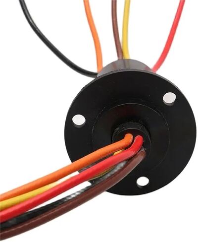 1PCS Dia 31mm 4/5/6CH 30A Large Current Wind Power Slipring Image Signal Transmission Rotary Joint Electric Conductive Slip Ring(Dia 31mm 5CH 30A) in Kuwait