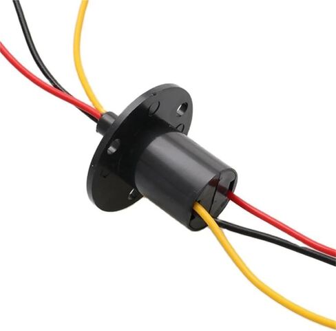 1PCS Wind Power Large Current 15A/30A 3CH Channels Slip Ring Dia.22mm Rotate Connector Sliprings Signal Conductive Rotary Joint(Dia 22mm 3CH 15A) in Saudi Arabia