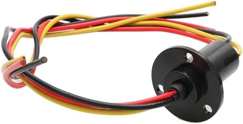 1PCS Wind Power Large Current 15A/30A 3CH Channels Slip Ring Dia.22mm Rotate Connector Sliprings Signal Conductive Rotary Joint(Dia 22mm 3CH 15A) in Saudi Arabia