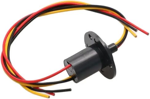 1PCS Wind Power Large Current 15A/30A 3CH Channels Slip Ring Dia.22mm Rotate Connector Sliprings Signal Conductive Rotary Joint(Dia 22mm 3CH 15A) in Saudi Arabia
