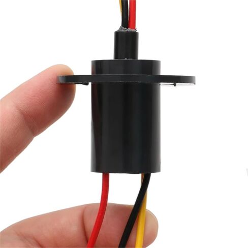 1PCS Wind Power Large Current 15A/30A 3CH Channels Slip Ring Dia.22mm Rotate Connector Sliprings Signal Conductive Rotary Joint(Dia 22mm 3CH 15A) in Saudi Arabia