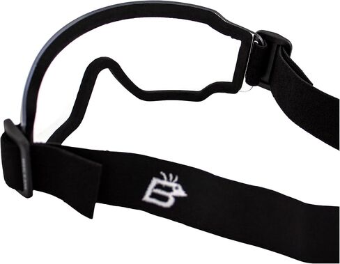 Birdz Eyewear Arch Safety Sky Diving Motorcycle Goggles for Men & Women ANSI Z78.1+ 2 Pairs Clear and Smoke Lenses in Saudi Arabia