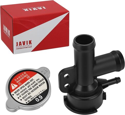 JAVIK Remote Coolant Filler & Radiator Fit for Polaris Sportsman Magnum ATP Xpedition Worker ATV PRO 400 425 500 Turbo 2000-2014，O.E.M#5433364 1240044 in Kuwait