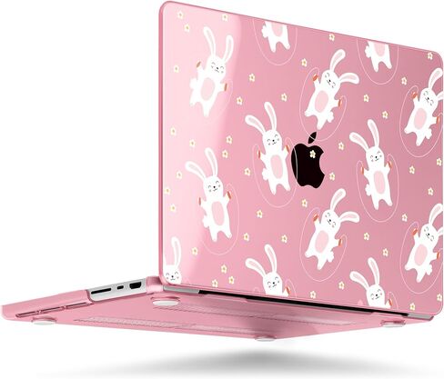 حافظة MEEgoodo لجهاز M3 MacBook Pro مقاس 16 بوصة 2023 2021، غطاء شفاف غير لامع مناسب للطراز A2991 A2780 A2485 M2 M1، غطاء بلاستيكي ناعم للكمبيوتر المحمول مقاس 16.2 بوصة، غطاء صلب لجهاز MacBook Pro M3، أقحوان أبيض in Kuwait