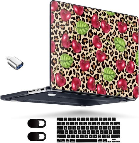 حافظة MEEgoodo لجهاز M3 MacBook Pro مقاس 16 بوصة 2023 2021، غطاء شفاف غير لامع مناسب للطراز A2991 A2780 A2485 M2 M1، غطاء بلاستيكي ناعم للكمبيوتر المحمول مقاس 16.2 بوصة، غطاء صلب لجهاز MacBook Pro M3، أقحوان أبيض in Kuwait