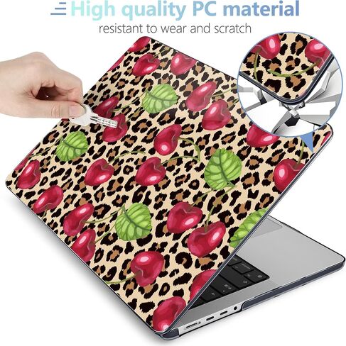 حافظة MEEgoodo لجهاز M3 MacBook Pro مقاس 16 بوصة 2023 2021، غطاء شفاف غير لامع مناسب للطراز A2991 A2780 A2485 M2 M1، غطاء بلاستيكي ناعم للكمبيوتر المحمول مقاس 16.2 بوصة، غطاء صلب لجهاز MacBook Pro M3، أقحوان أبيض in Kuwait