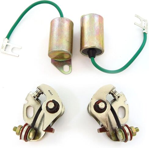 مجموعة Tune Up Kit - النقاط والمكثفات - تناسب Honda CB350F 72-74 | CB400F 72-77 in Kuwait