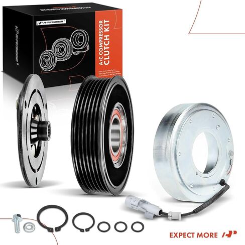 A-Premium Air Complementer AC Comuts Clutch Kit المتوافقة مع Subaru Forester 2014-2018 ، Impreza 2012-2016 ، Crosstrek 2016 ، XV Crosstrek 2013-2023 ، WRX 2015-2020 ، 2.0L 2.5L in Saudi Arabia
