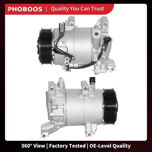 ضاغط Phoboos A/C مع القابض متوافق مع Honda CR-V 2017-2022 ، Honda Civic 2016-2021 ، L4 1.5L. تبريد سريع ، ضوضاء منخفضة ، تسهيل التثبيت ، المرجع. CO-29304C ، 198277 in Kuwait