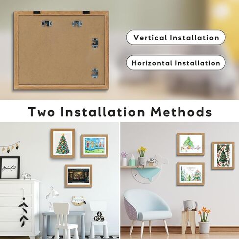 Kids Art Frame, 8.5x11 Kids Artwork Frames Changeable, Front Opening Art Display for Kids Artwork, Kids Art Frames Holds 100 Pcs, for Children Art Projects, 3D Picture, A4 Art-Work, Crafts, Children in Kuwait