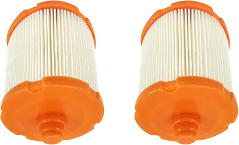 84002310 A/C Cartridge Fil-ter Fit For B&S 14HP Vanguard 400 Series Engine Rep SA120009 SL5996 (Orange-Pack 2) in Saudi Arabia