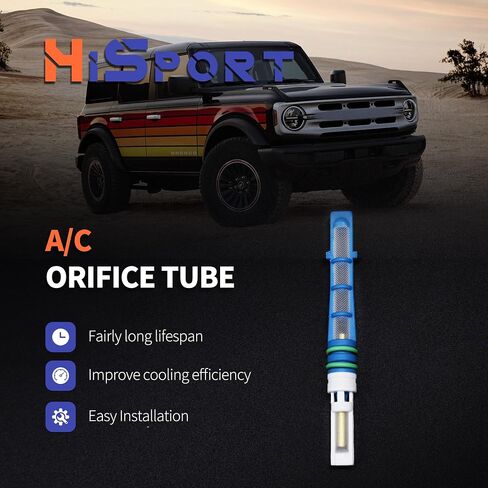 Hisport A/C Oruction Tube - متوافق مع Ford Mazda Mercury يحل محل EX5296C ZZM161179B 3411241 38621 in Kuwait