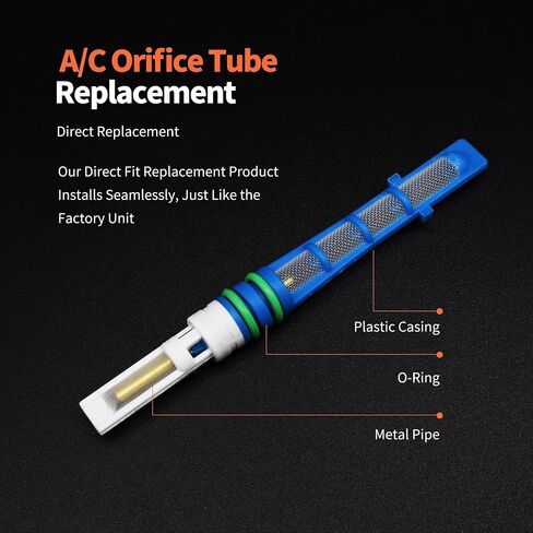 Hisport A/C Oruction Tube - متوافق مع Ford Mazda Mercury يحل محل EX5296C ZZM161179B 3411241 38621 in Kuwait