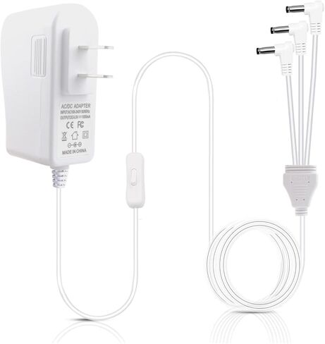 Power Adapter 4.5V DC for Lemax Lighting Accessories 94566 94527 44241 74295 84428 6451774269 Christmas Micro Lighting Building Decoration Switching Mode Power Adapter(6 Output Connectors) in Saudi Arabia