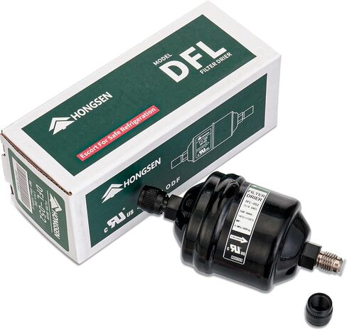 مرشح التبريد مجفف 3/8 '' اتصال العرق DFL-083S لـ CFC ، HCFC ، HFC يناسب 1 إلى 5 أطنان أنظمة HVAC والتبريد in Kuwait