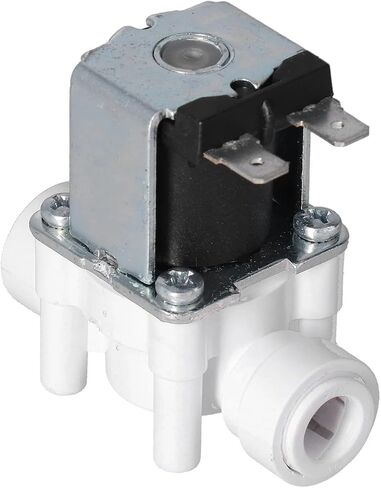 صمام الملف اللولبي الكهربائي ، اتصال سريع 3/8 بوصة ، DC 12V/24V ، مغلق عادة ، ABS البلاستيك ، لأنظمة المياه (3/8 220 فولت) in Kuwait
