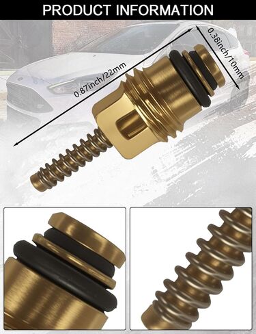 25PCS A/C Valve Core(M10) with Wrench Fit for Ford 4L3Z19D701A Fit for GM 10245619 Fit for Chrysler 4882331 Fit for BAS03009 MT0065, Air Conditioning Valve Cores Brass in Kuwait