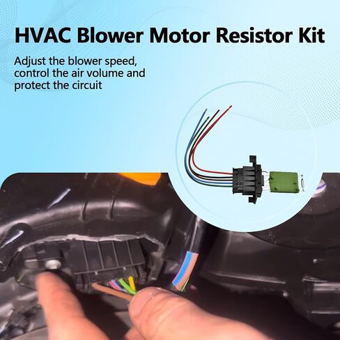 HVAC Blower Motor Resistor Kit متوافقة مع RAM Promaster City 2015 2015 2017 2018 2019 يحل محل 68100532AA RU982 984-493 in Saudi Arabia