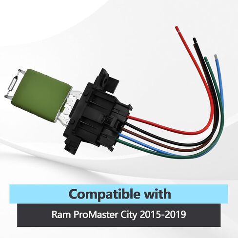 HVAC Blower Motor Resistor Kit متوافقة مع RAM Promaster City 2015 2015 2017 2018 2019 يحل محل 68100532AA RU982 984-493 in Saudi Arabia