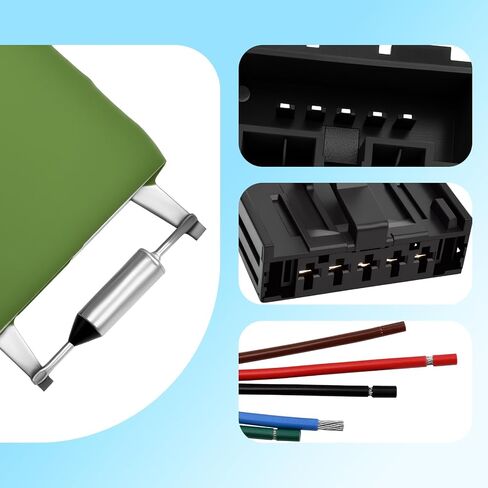 HVAC Blower Motor Resistor Kit متوافقة مع RAM Promaster City 2015 2015 2017 2018 2019 يحل محل 68100532AA RU982 984-493 in Saudi Arabia