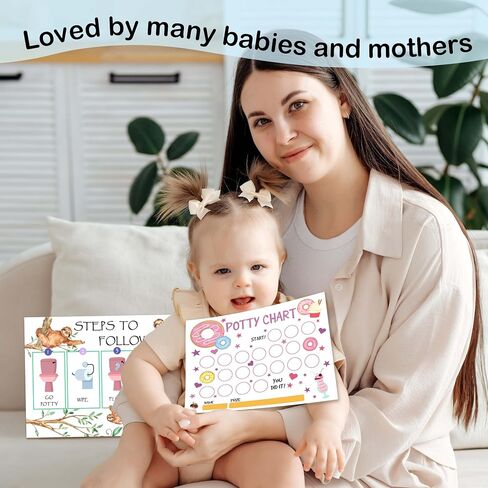 Sports Potty Trainning Sticker Chart for Toddlers Boys Girls, 20 Potty Training Chart with 432 Stickers & 1 Routine Card - B14 in Kuwait