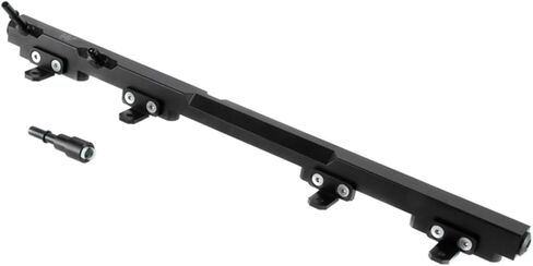 1PCS BILLET Aluminium FUEL DAIR متوافقة مع Jeep Wrangler TJ/Cherokee XJ 4.0L (Black) 1997 ~ 2001 98 99 00 in Kuwait