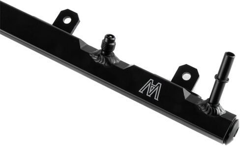 1PCS BILLET Aluminium FUEL DAIR متوافقة مع Jeep Wrangler TJ/Cherokee XJ 4.0L (Black) 1997 ~ 2001 98 99 00 in Kuwait