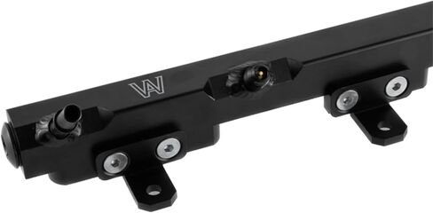 1PCS BILLET Aluminium FUEL DAIR متوافقة مع Jeep Wrangler TJ/Cherokee XJ 4.0L (Black) 1997 ~ 2001 98 99 00 in Kuwait