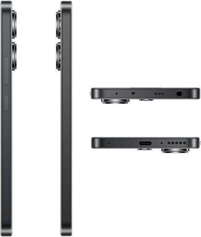 Xiaomi Redmi Note 13 4G LTE (256 جيجابايت + 8 جيجابايت) 6.67 بوصة 108 ميجابكسل ثلاثي (Tmobile Mint Tello Global) نطاقات عالمية غير مقفلة + (حزمة شاحن مزدوج للسيارة السريعة) (ذاكرة القراءة فقط العالمية MidnightBlack) in Saudi Arabia