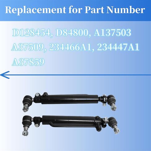 استبدال WFLNHB لأحمل Case Backhoe 580C 580D 586D 2PCS أسطوانة التوجيه السلطة D128454 ، D84800 ، A137503 ، A37509 ، 234466A1 ، 234447A1 ، A37859 in Saudi Arabia