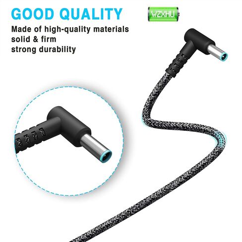 200W Laptop Charger Replacement for HP Omen Pavilion Gaming 15 16 17 15t 17t ZBook Fury Create Studio 15 17 G3 G4 G5 G6 G7 G8 Envy 15 2020 TPN-DA10 L00818-850 Power Supply Cord AC Adapter in Kuwait