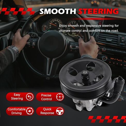 21-5440 مضخة توجيه الطاقة الملائمة لعام 2005-2010 Sportage 2.0L ، 2005-2009 Tucson 2.0L ، 2004-2009 Spectra 2.0L ، 2005-2009 Spectra5 2.0L ، Power Assist Pump مع استبدال البكرة لمدة 57100-2E00 in Kuwait