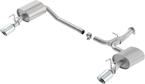 Borla 11949 Axle-Back System for 2016-2017 Honda Accord 2.4L 4 Cyl./ 3.5L V6 Automatic/Manual Transmission Wheel Drive 4 Door مع عادم الخروج الخلفي المزدوج/المقسم. in Saudi Arabia