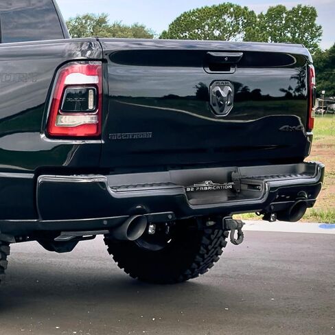 نظام العادم المحوري للخلفية لعام 2009-2024 RAM 1500 5.7L من تصنيع B2-زيادة الصوت والأداء (بدون نصائح العادم ، الجيل الخامس RAM 1500) in Kuwait