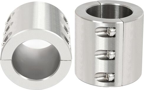 HECASA 2" Split Collar Tube Clamps Compatible with UTV Roll Bar Connector Weldable Tube Clamps Mounts 2 Pcs in Saudi Arabia
