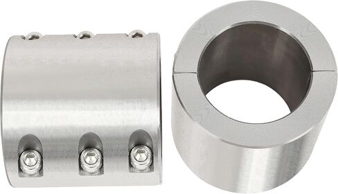 HECASA 2" Split Collar Tube Clamps Compatible with UTV Roll Bar Connector Weldable Tube Clamps Mounts 2 Pcs in Saudi Arabia
