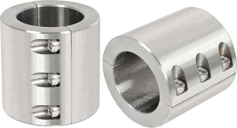HECASA 2" Split Collar Tube Clamps Compatible with UTV Roll Bar Connector Weldable Tube Clamps Mounts 2 Pcs in Saudi Arabia