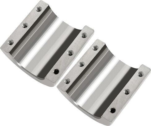 HECASA 2 "مشابك أنبوب طوق تقسيم متوافقة مع موصل Roll Roll Connector مشابك قابلة لللحام. in Saudi Arabia