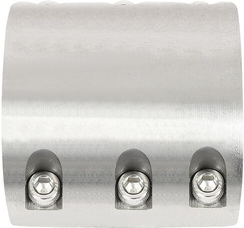 HECASA 2 "مشابك أنبوب طوق تقسيم متوافقة مع موصل Roll Roll Connector مشابك قابلة لللحام. in Saudi Arabia